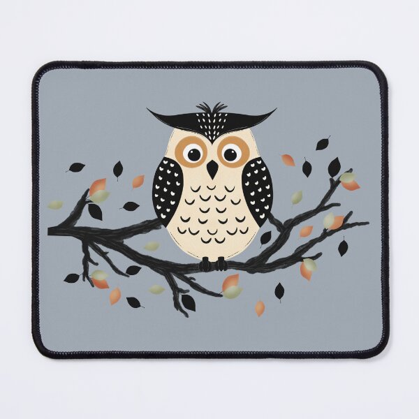 Item preview, Owl on a Branch designed and sold by Kendall Rose Doodles.