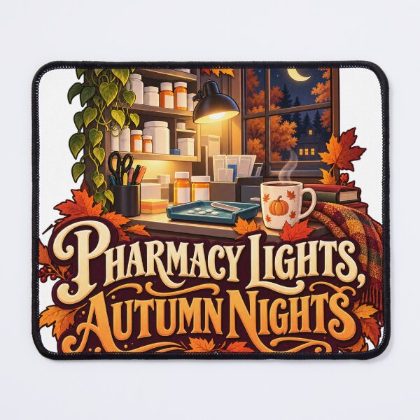 Item preview, Pharmacy Lights Autumn Nights Pharmacy Technician designed and sold by supertae.