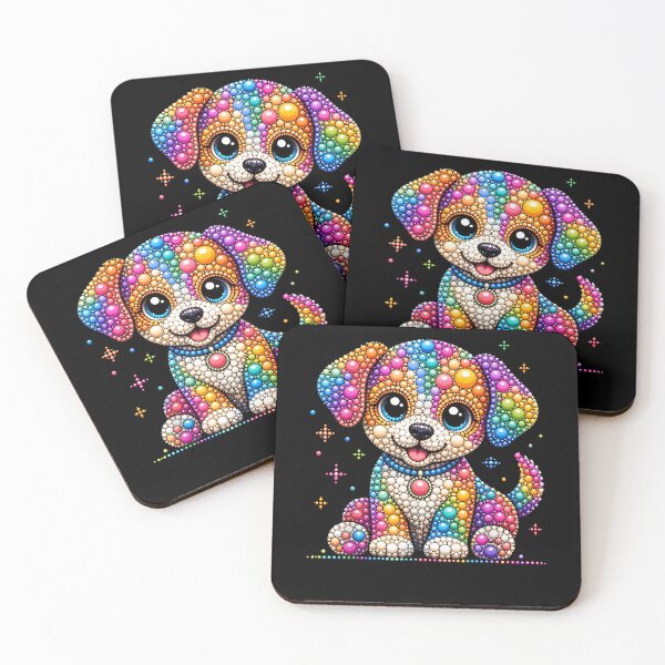 Item preview, Happy Dot 2026 Colorful Polka Dot Dog Puppies Kids Girl Boy designed and sold by JanetWilli.