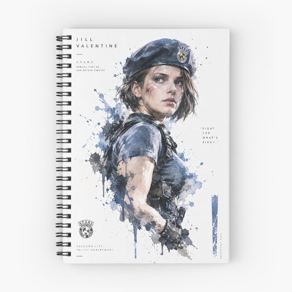 Item preview, Jill Valentine Resident Evil Watercolor Portrait designed and sold by iwzzuel.