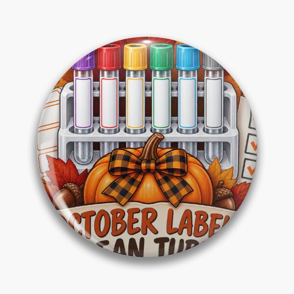 Item preview, October Labels Clean Tubes Phlebotomist designed and sold by supertae.