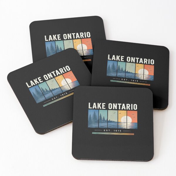 Item preview, Vintage Lake Ontario Sunset Landscape designed and sold by ianpowell39.