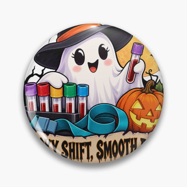 Item preview, Spooky Shift Smooth Draws Phlebotomist designed and sold by supertae.
