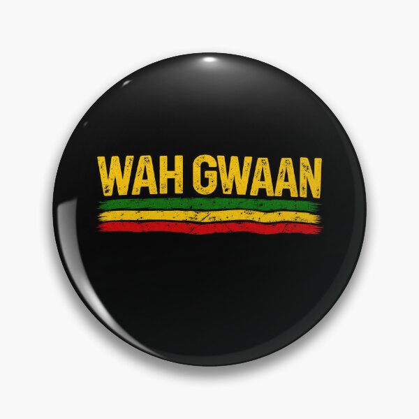 Item preview, Vintage Wah Gwaan Jamaican Reggae Patois Funny Saying designed and sold by PatternFariss.
