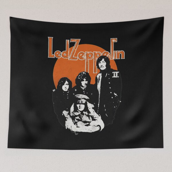 Item preview, Led Zeppelin II Retro Band Silhouette  designed and sold by deniseruz.