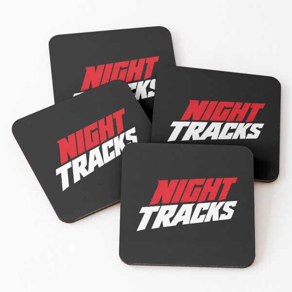 Item preview, Night Tracks Bold Retro Typography Music Streetwear Design designed and sold by Jmiame12.