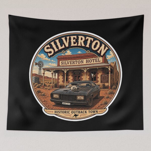 Item preview, Silverton Sticker , Outback NSW Decal designed and sold by Random Designs.