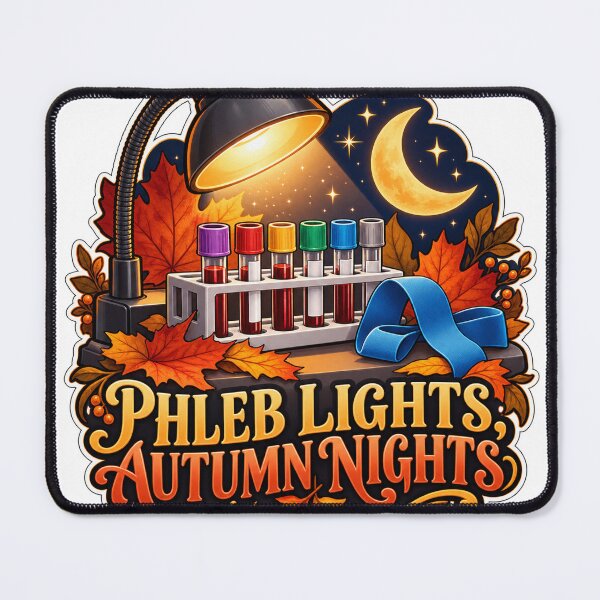 Item preview, Phleb Lights Autumn Nights Phlebotomist designed and sold by supertae.