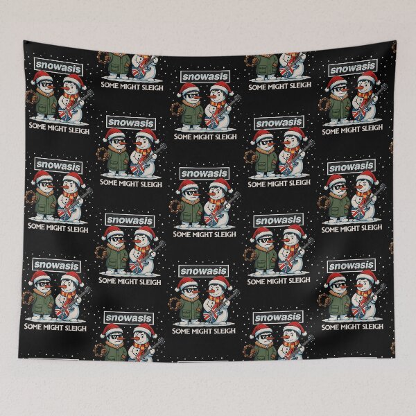 Item preview, Snowasis Christmas Jumper - Some Might Sleigh designed and sold by EverydayAssemb.