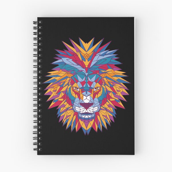 Item preview, Colorful Geometric Lion Low Poly Pop Art Animal designed and sold by Hilal-Studio.