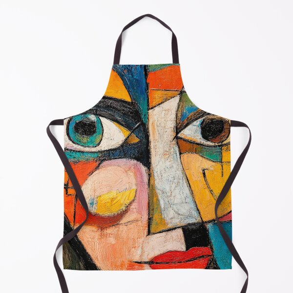 Item preview, Cubism-Style Abstract Face In Bold, Edgy Colors designed and sold by DEC02.