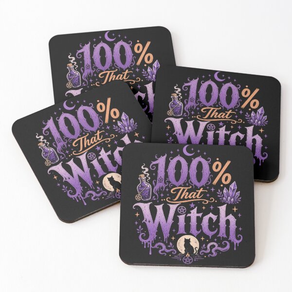 Item preview, 100% That Witch T-Shirt designed and sold by cervo86.