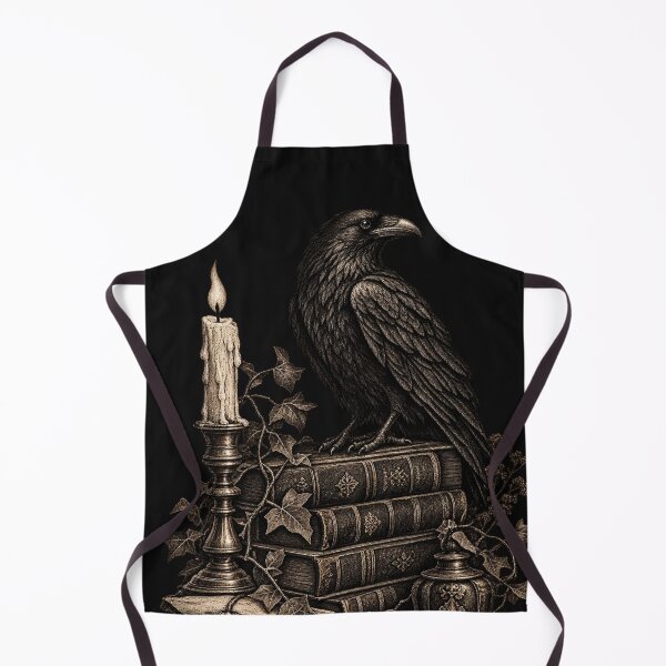 Item preview, Crow and books designed and sold by BiaSMartins.