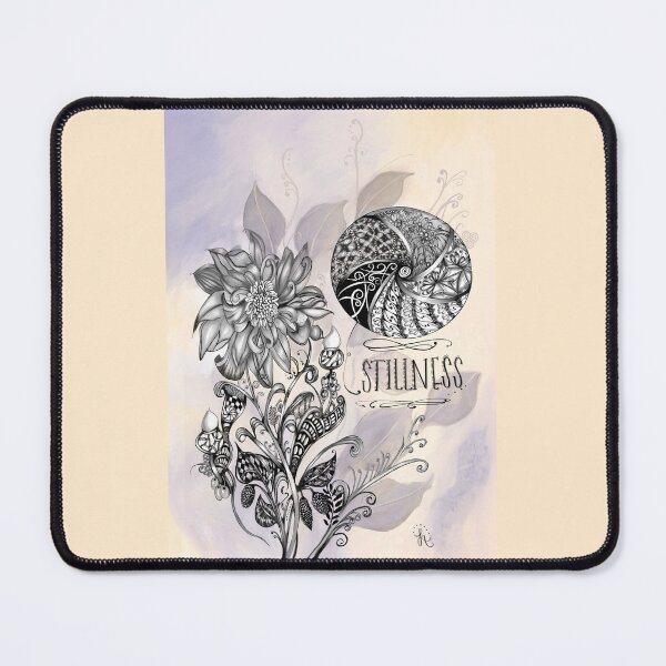 Item preview, Stillness – Botanical Zentangle Art designed and sold by LorieFossaArt.
