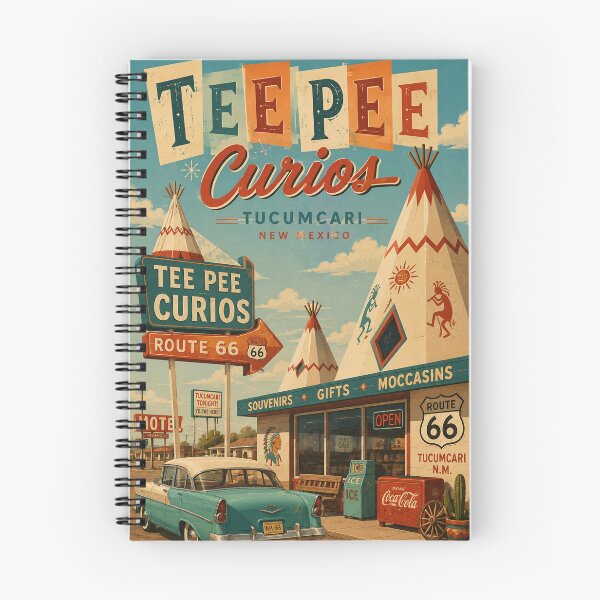 Item preview, Tee Pee Curios Tucumcari New Mexico on Historic Route 66 designed and sold by Aryabek.