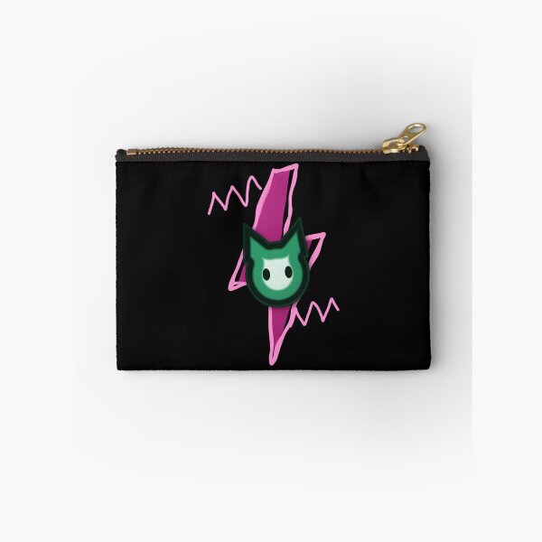 Item preview, Electric Cyber Cat Lightning Futuristic Neon Jester Design designed and sold by Voltvibedesign.