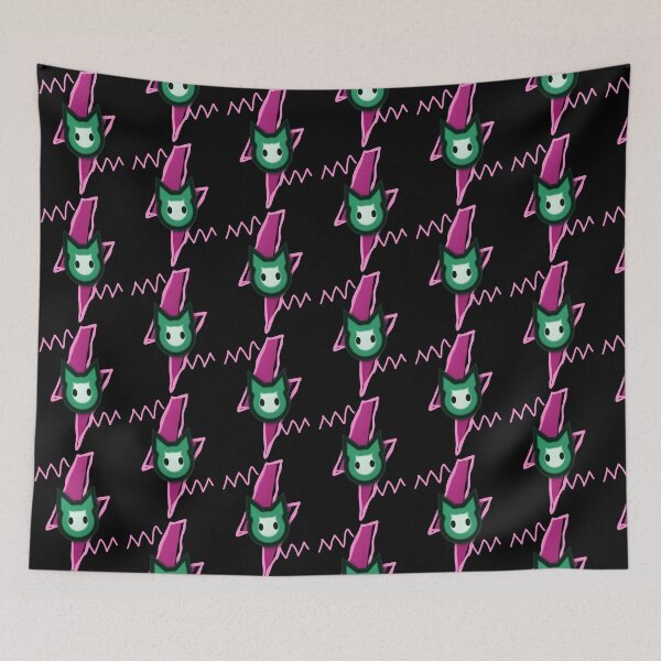 Item preview, Electric Cyber Cat Lightning Futuristic Neon Jester Design designed and sold by Voltvibedesign.