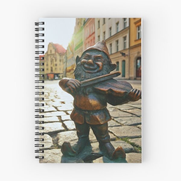 Item preview, Gnome Playing Violin Art Print – Music Lover Gift, Poland Travel Decor designed and sold by Purrfecta.