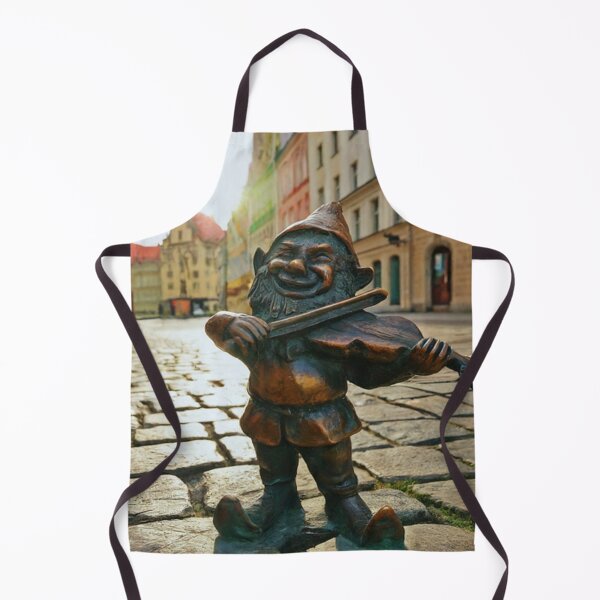 Item preview, Gnome Playing Violin Art Print – Music Lover Gift, Poland Travel Decor designed and sold by Purrfecta.