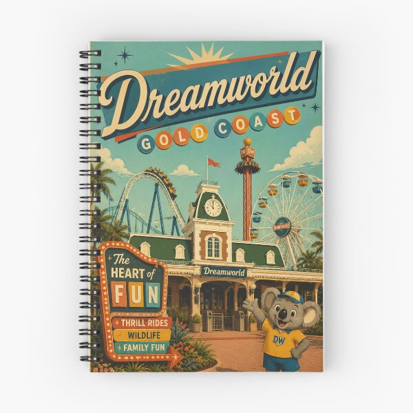 Item preview, Dreamworld Gold Coast Queensland Theme Park Entrance and Rides designed and sold by Aryabek.