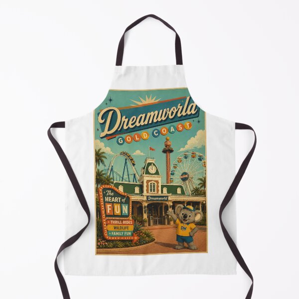 Item preview, Dreamworld Gold Coast Queensland Theme Park Entrance and Rides designed and sold by Aryabek.