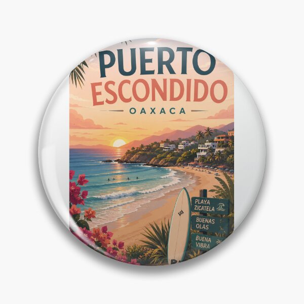 Item preview, Puerto Escondido Oaxaca Sunset over Playa Zicatela designed and sold by Aryabek.