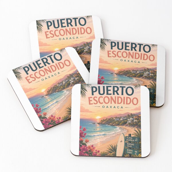 Item preview, Puerto Escondido Oaxaca Sunset over Playa Zicatela designed and sold by Aryabek.