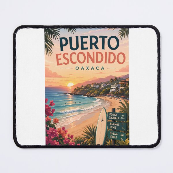 Item preview, Puerto Escondido Oaxaca Sunset over Playa Zicatela designed and sold by Aryabek.