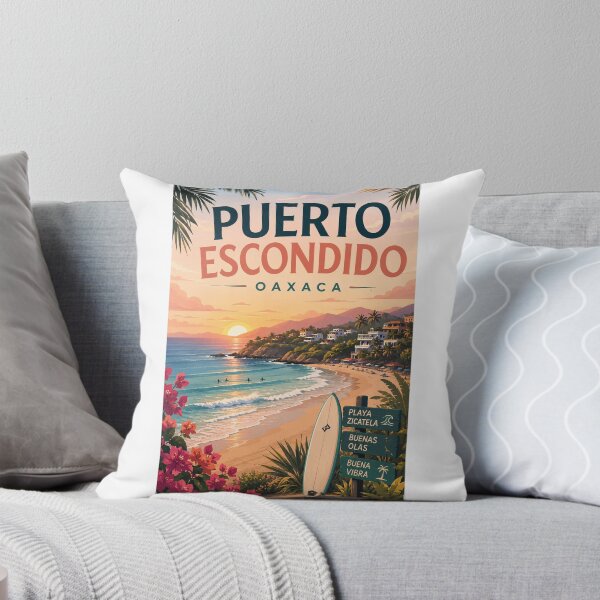 Item preview, Puerto Escondido Oaxaca Atardecer sobre Playa Zicatela designed and sold by Aryabek.