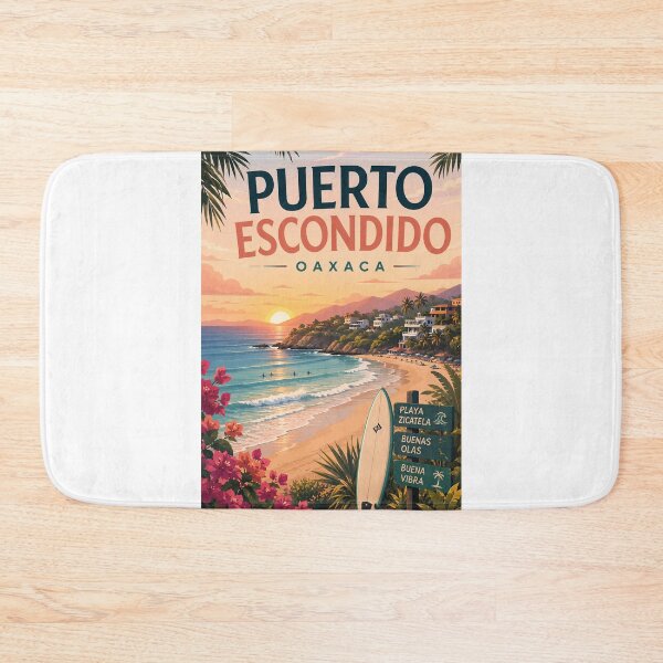 Item preview, Puerto Escondido Oaxaca Sunset over Playa Zicatela designed and sold by Aryabek.