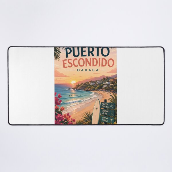 Item preview, Puerto Escondido Oaxaca Sunset over Playa Zicatela designed and sold by Aryabek.