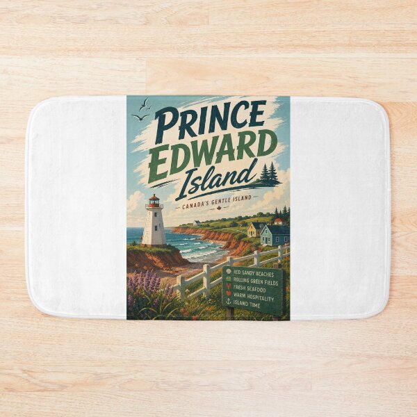 Item preview, Prince Edward Island Canada Lighthouse on the Red Sand Coast designed and sold by Aryabek.