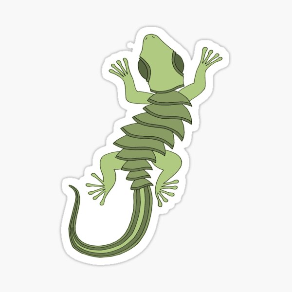 Item preview, Green Gecko designed and sold by TheMetalPetaler.