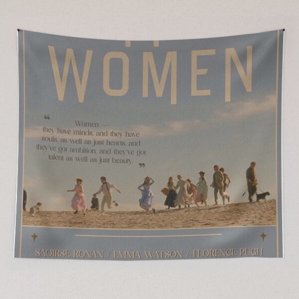 Item preview, Little Women Sticker designed and sold by perrydickenss.