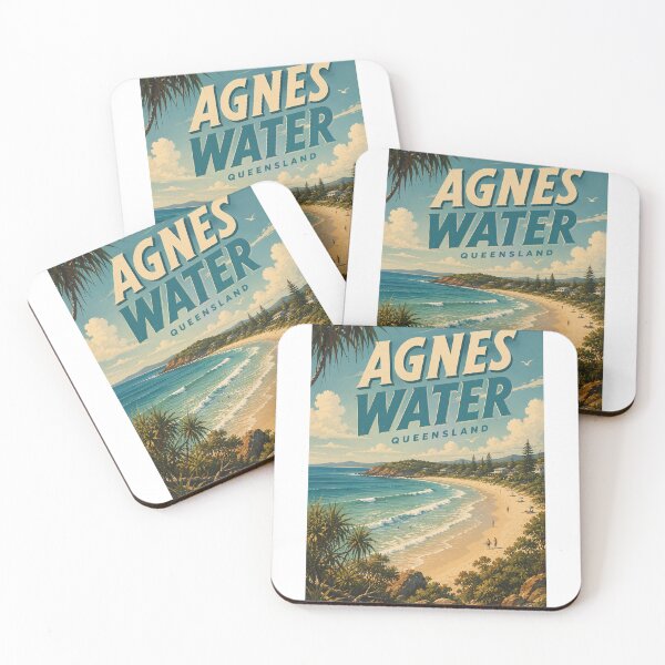 Item preview, Agnes Water Queensland Coast on the Southern Great Barrier Reef designed and sold by Aryabek.