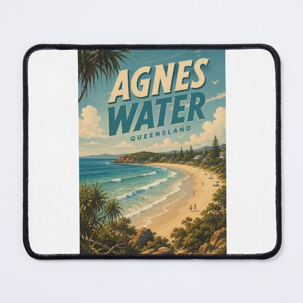 Item preview, Agnes Water Queensland Coast on the Southern Great Barrier Reef designed and sold by Aryabek.
