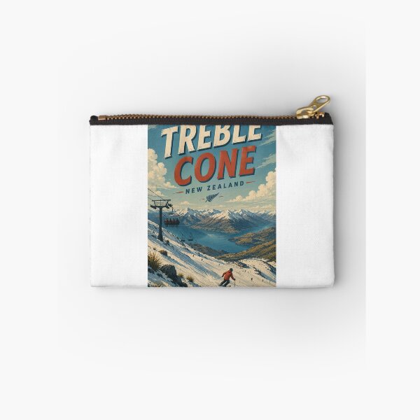 Item preview, Treble Cone New Zealand Ski Slopes above Lake Wānaka designed and sold by Aryabek.