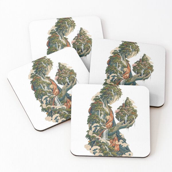 Item preview, Power in the Palm of My Hand – Japanese Mountain Spirit Ukiyo-e Art designed and sold by Substance_life.