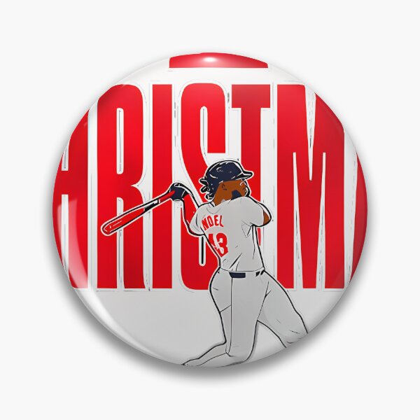 Item preview, Jhonkensy Noel Finishing Bat Swing In White Cleveland Guardians designed and sold by EntertainerM.
