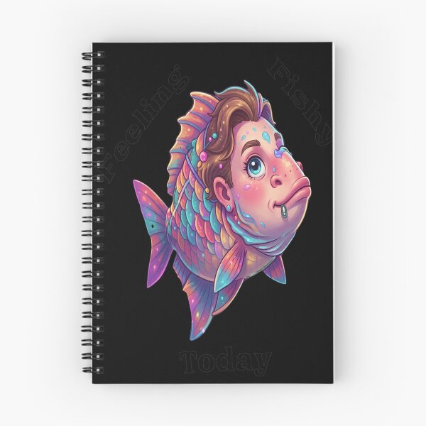 Item preview, Feeling Fishy Today Quirky Colorful Character Art designed and sold by JACKOBMSTRONG.