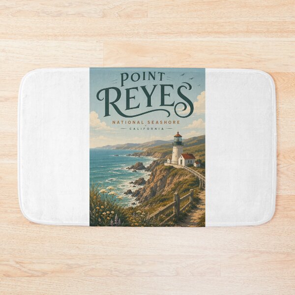 Item preview, Point Reyes National Seashore California Coast and Pacific Lighthouse designed and sold by Aryabek.