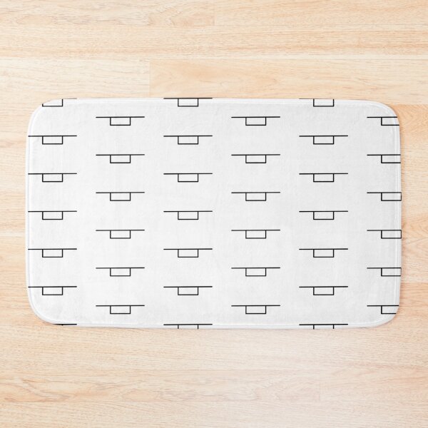 Item preview, Semibreve Rest Outline designed and sold by thatmusiclife.