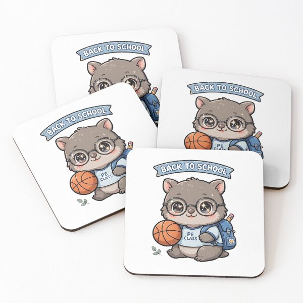 Item preview, Back To School PE Wombat designed and sold by Wildlife-Walk.