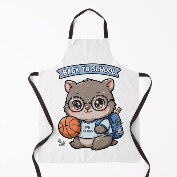 Item preview, Back To School PE Wombat designed and sold by Wildlife-Walk.