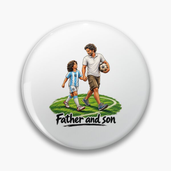 Item preview, Messi And Fathter designed and sold by MerlinAnderson1.
