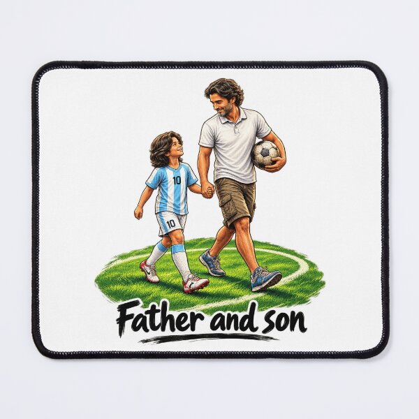 Item preview, Messi And Fathter designed and sold by MerlinAnderson1.