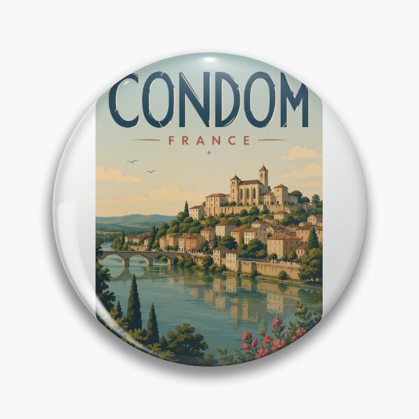 Artikelvorschau, Condom Frankreich Gascogne Flussstadt in Gers entworfen und verkauft von Aryabek.