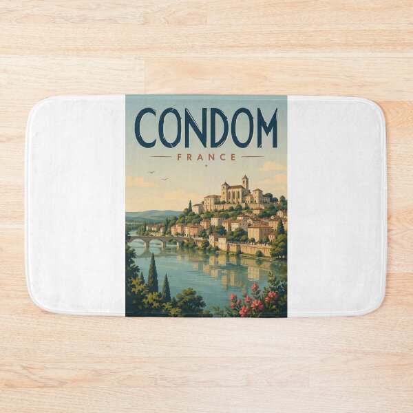 Artikelvorschau, Condom Frankreich Gascogne Flussstadt in Gers entworfen und verkauft von Aryabek.
