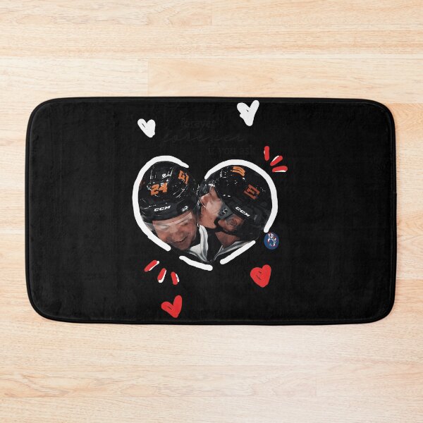 Item preview, Sweet Hockey Couple Heart Graphic  designed and sold by DonaldDye64831.