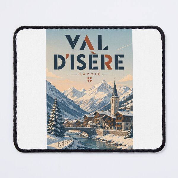 Item preview, Val d'Isère Savoie Alpine Village beneath the French Alps designed and sold by Aryabek.